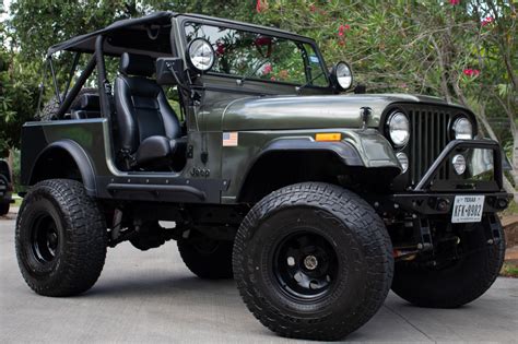 Both AMC and Dana parts were added to the front and rear of the vehicle. . Cj7 for sale